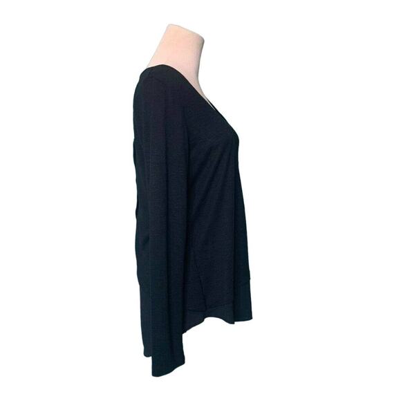 White House Black Market Long Sleeves V Neck Layered Top Size Small - Picture 6 of 8